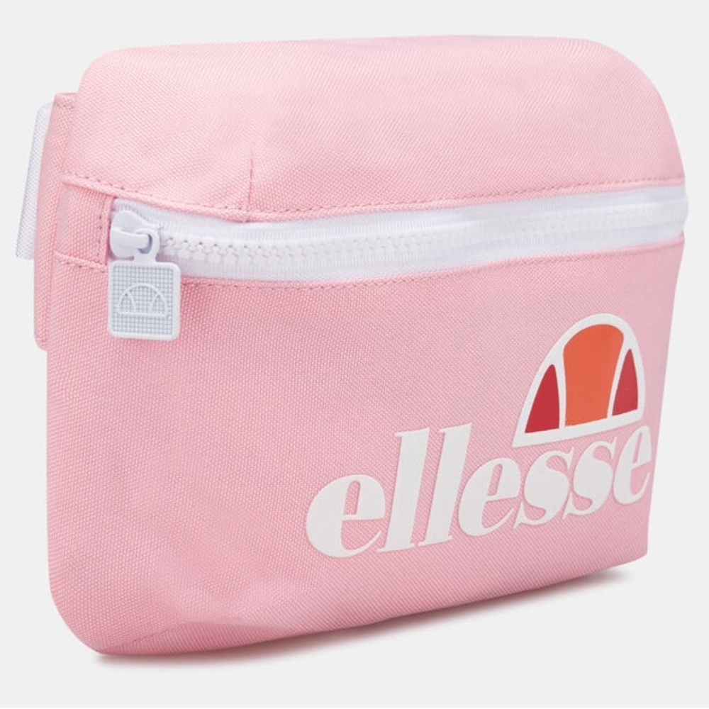 Ellesse Rosca Pink and White Sporty Cross Body Bag